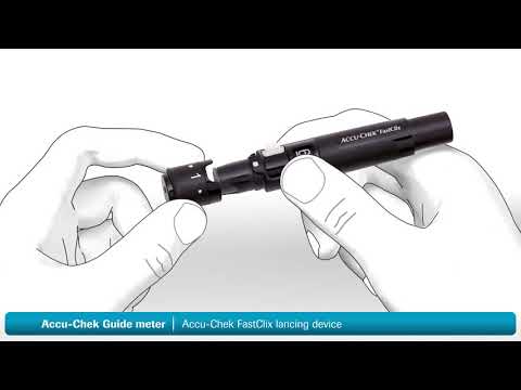 Setting up and using the Accu-Chek Guide meter